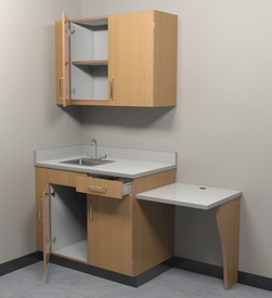 Pre-Assembled Exam Room Station
